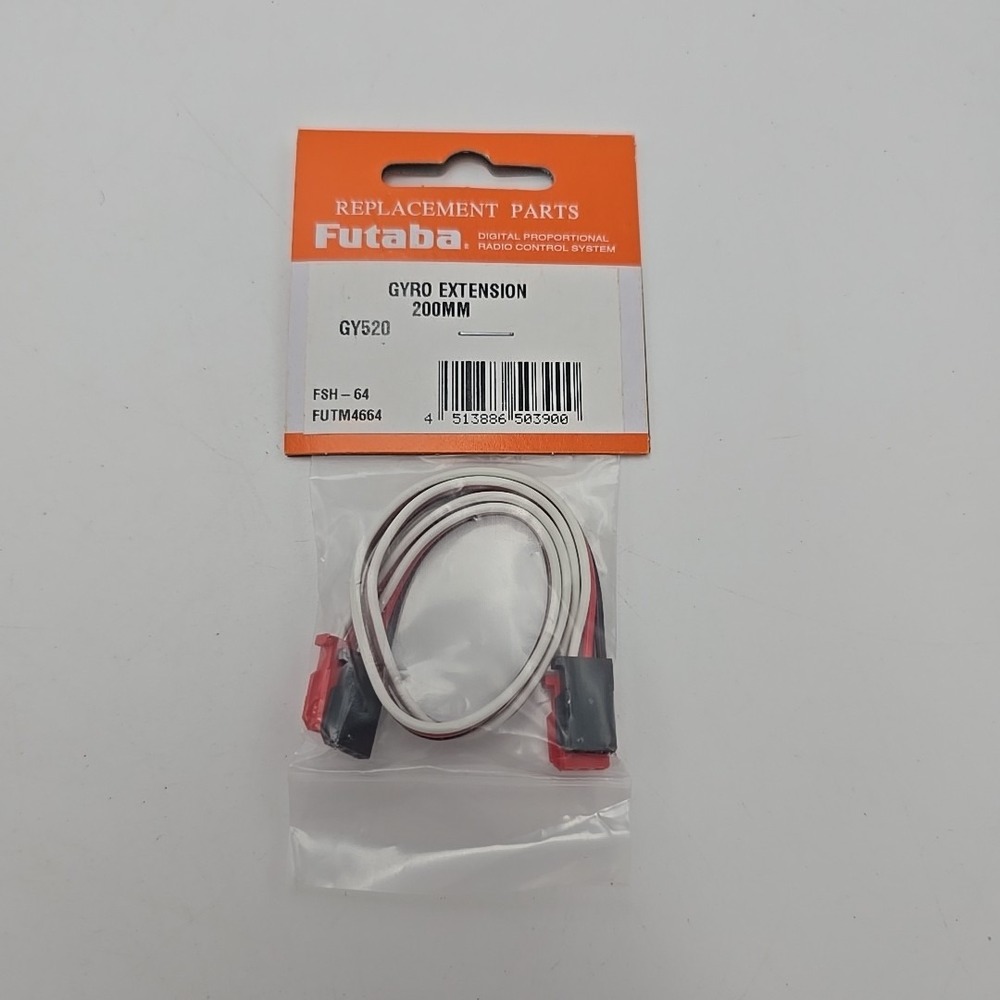 FUTABA FSH-64 FSH64 Gyro Extension 200mm‎ GY520 (NEW)